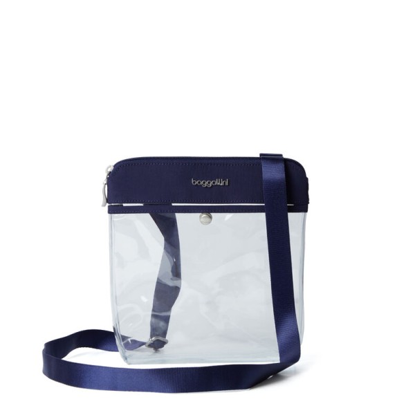 Baggallini Stadium Clear Pocket Crossbody bag perfect for stadium events.