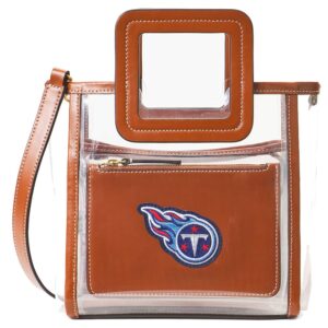 Staud The Stadium Mini Shirley stylish clear bag for sports fans.