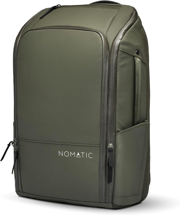 Anti-theft USB port backpack with hidden zippers and secure compartment